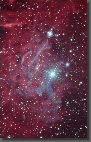 Flaming Star Nebula