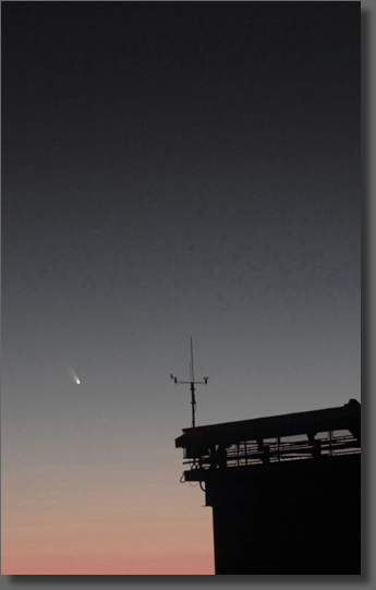 Comet Panstarrs and the Sloan Telescope